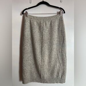 Vintage Liz Claiborne Lambswool & Angora Knit Skirt
